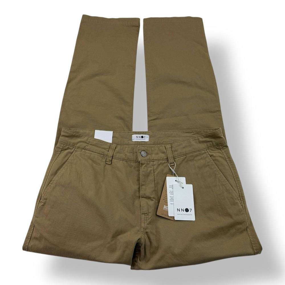NN07 Men's Khaki Chinos - Olive Tan